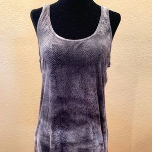 Grey/Black Patterned Tank